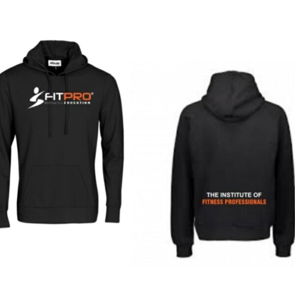 FitPro Black Hoodie